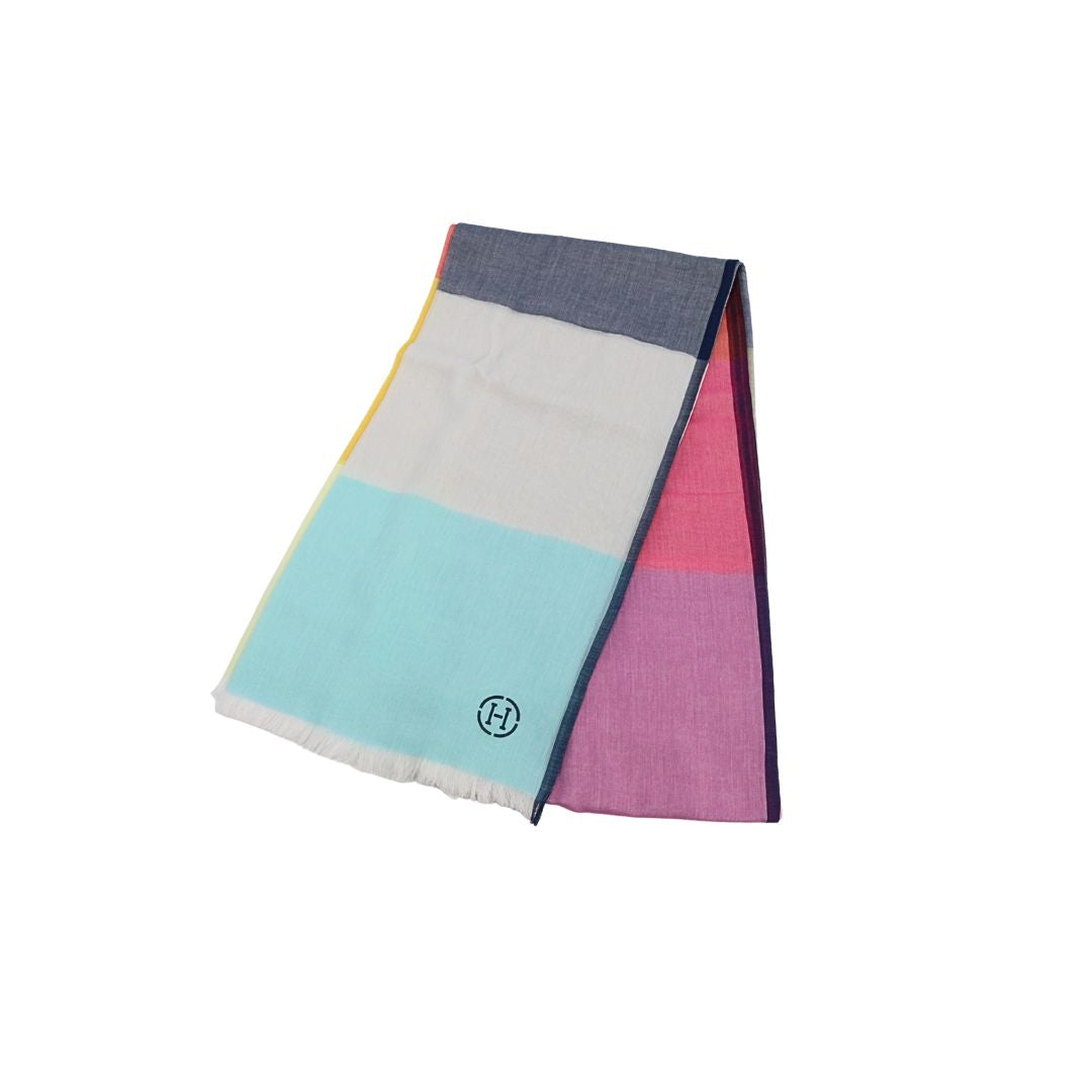 ストール ナオシマ<br>コットン 100%<br>マルチカラー<br>【NEW】