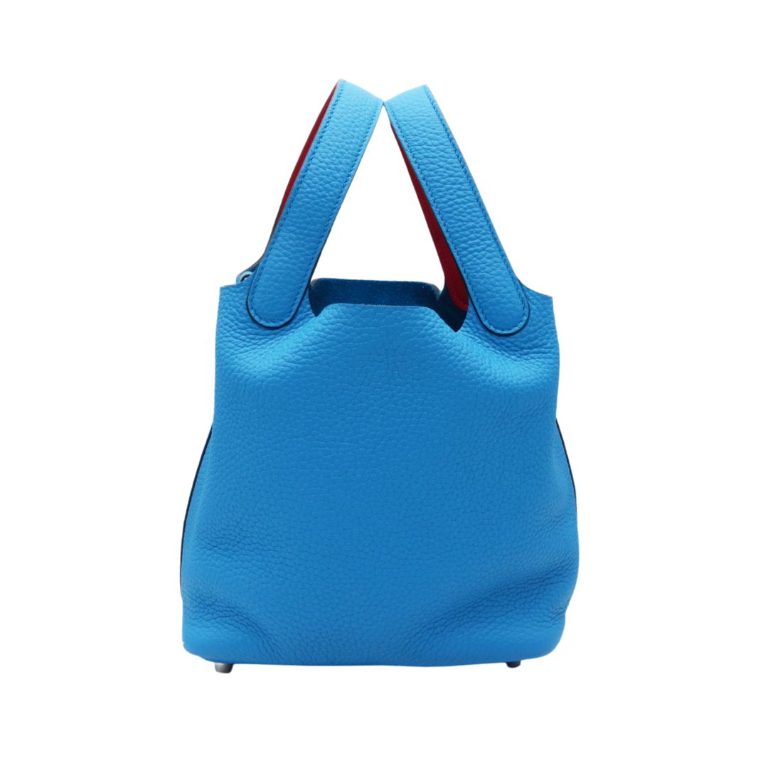 ピコタンロック PM<br>トリヨンクレマンス<br>ブルーフリーダ/ローズメキシコ<br>シルバー金具<br>【USED】
