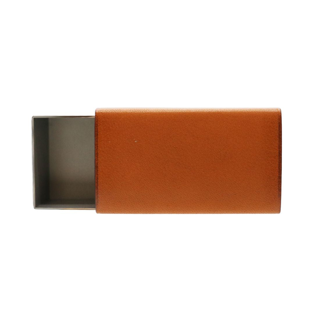 HERMES【エルメス】インクカードリッジケース レザー ゴールド 