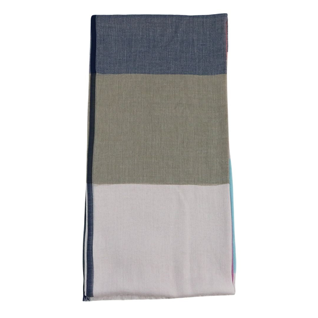 ストール ナオシマ<br>コットン 100%<br>マルチカラー<br>【NEW】