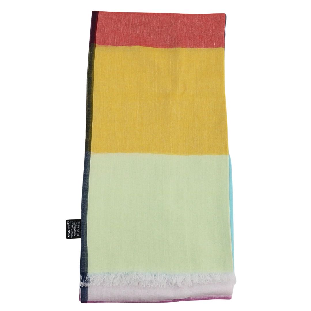 ストール ナオシマ<br>コットン 100%<br>マルチカラー<br>【NEW】