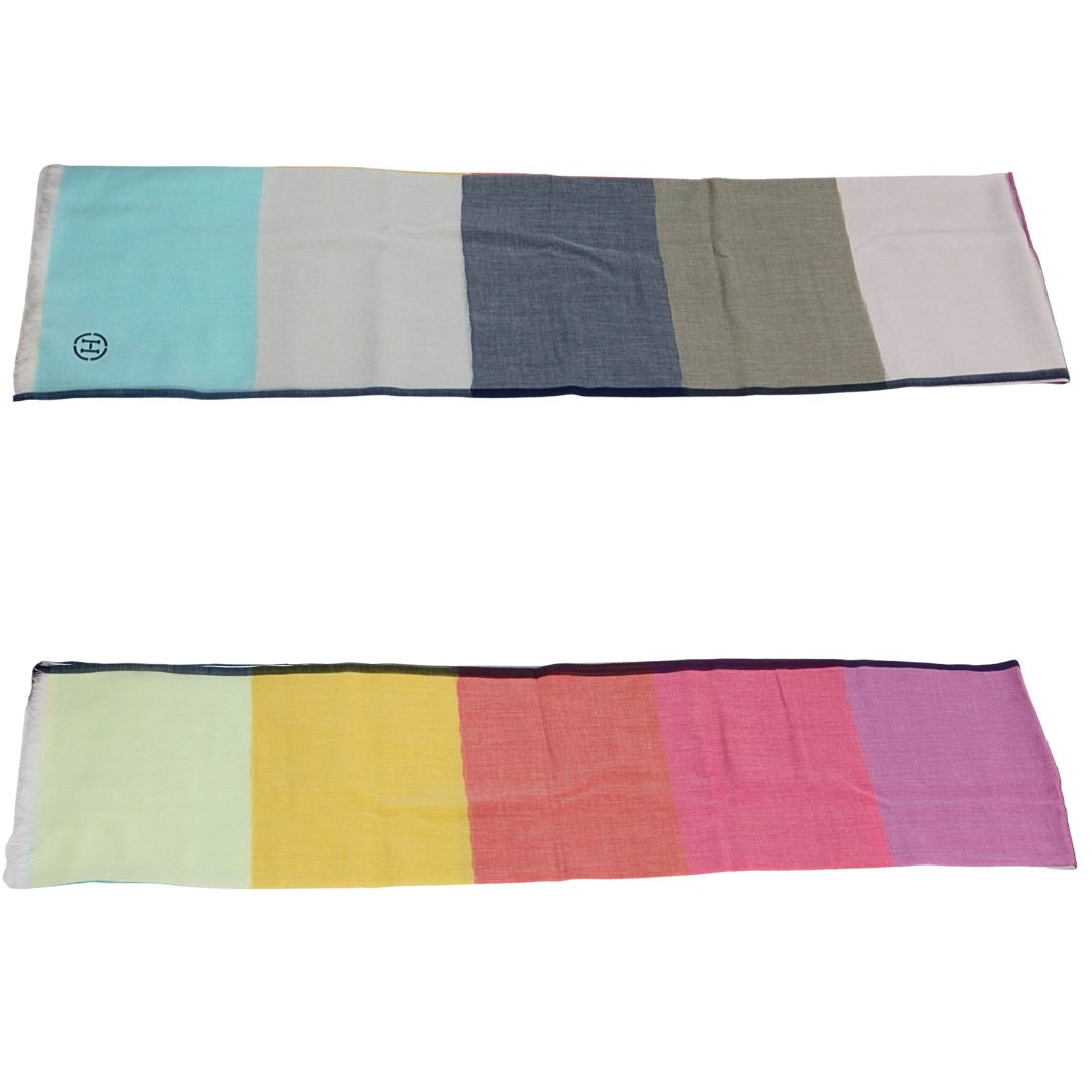 ストール ナオシマ<br>コットン 100%<br>マルチカラー<br>【NEW】