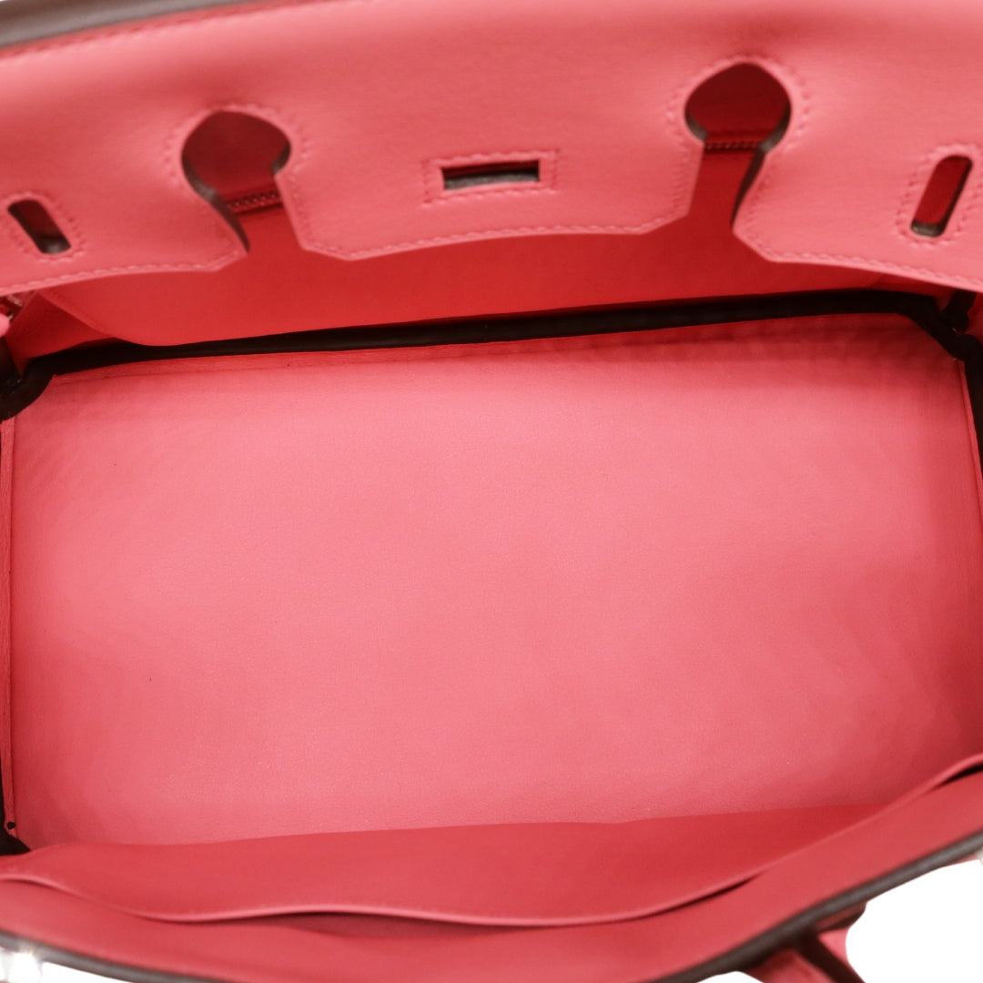 バーキン 25 <br>スイフト<br>ローズエテ/シルバー金具<br>【USED】