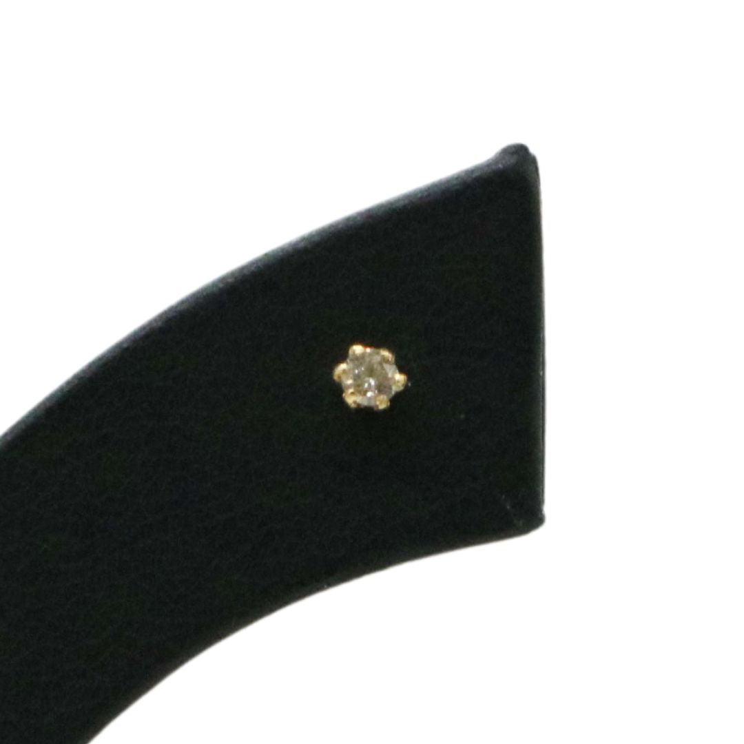 K18YG/D0.10ct<BR>グレイン<BR>ダイヤモンドピアス<BR>【NEW】