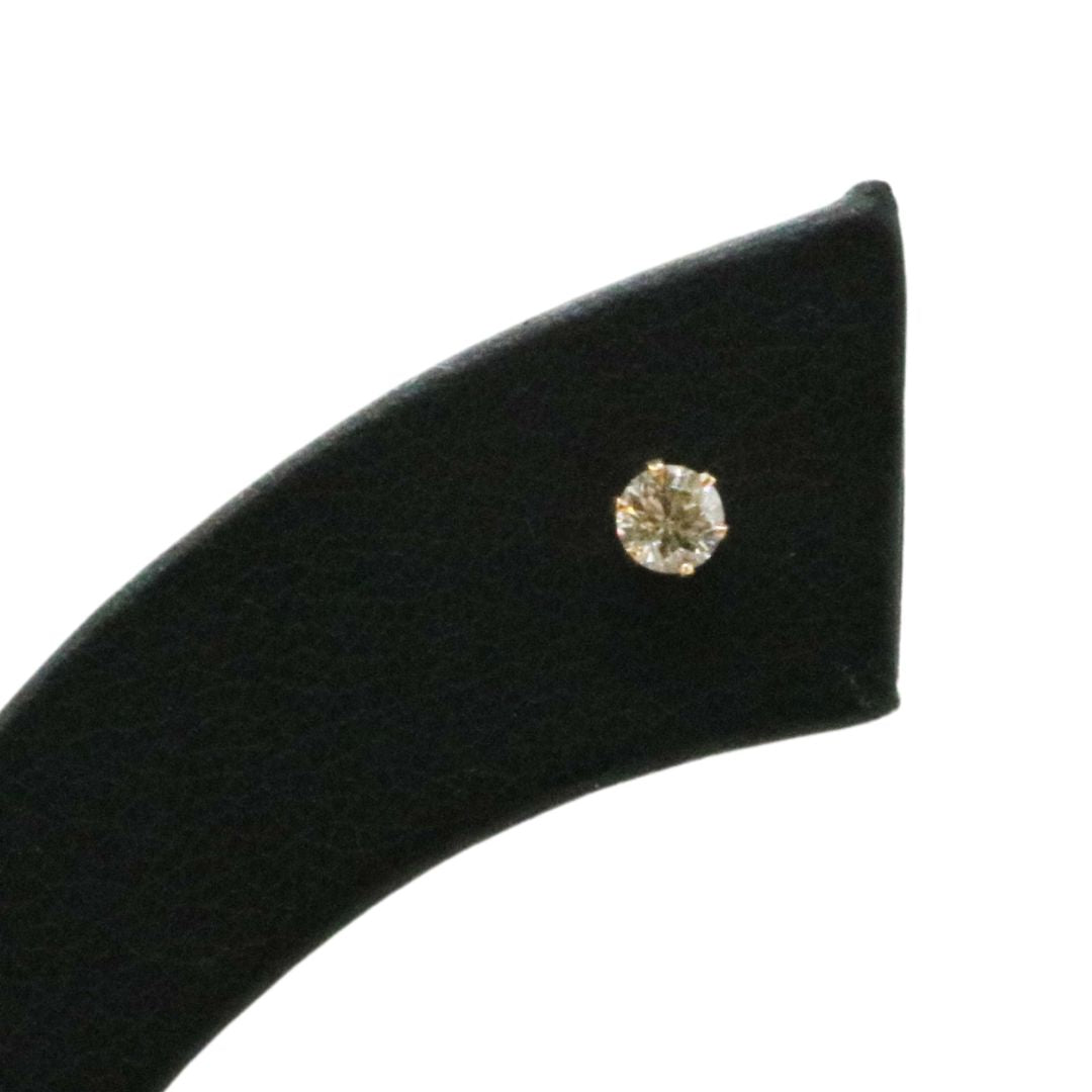 K18PG/D0.20ct<BR>一粒ダイヤモンドピアス<BR>【NEW】