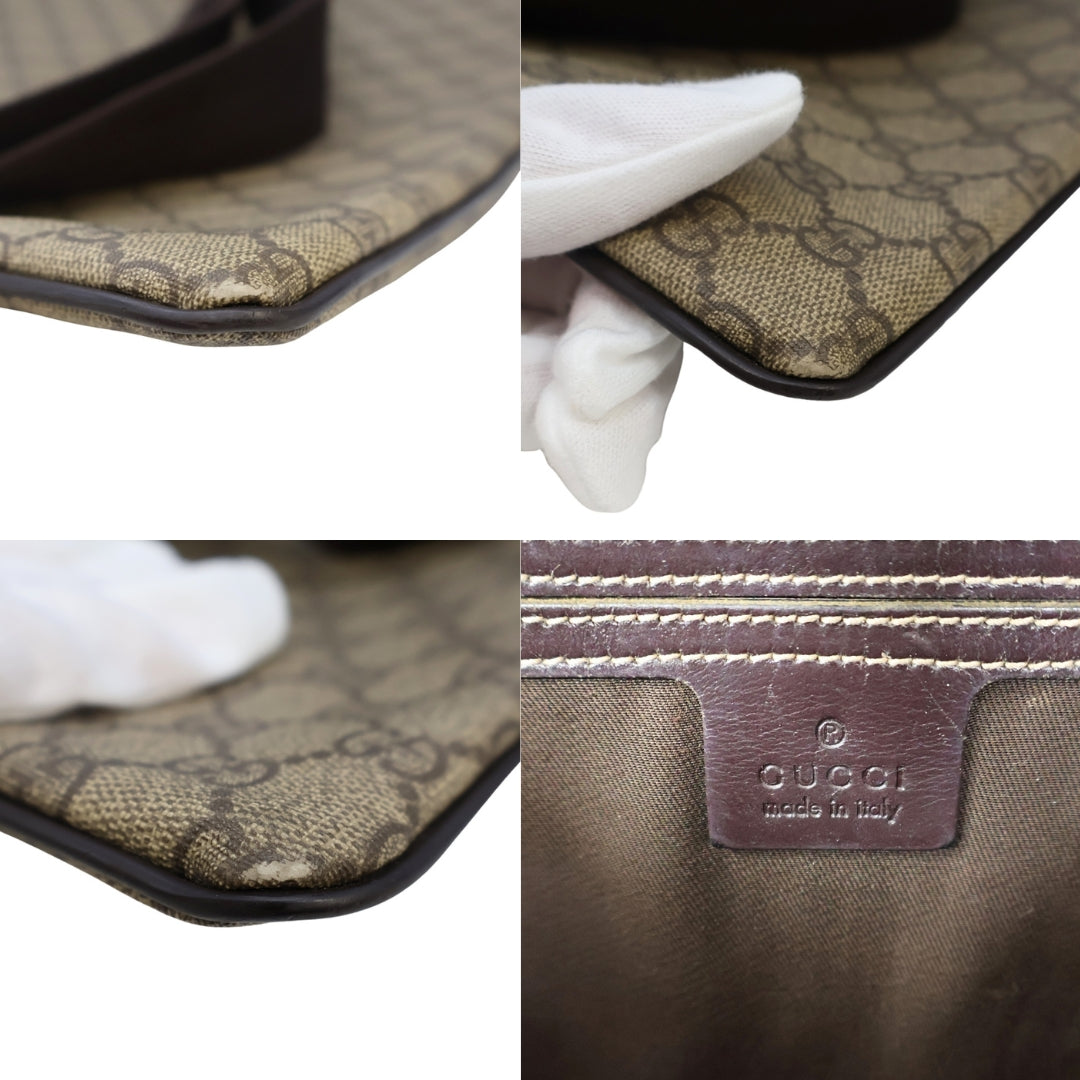 ショルダーバッグ<br>GGスプリーム<br>ブラウン<br>【USED】