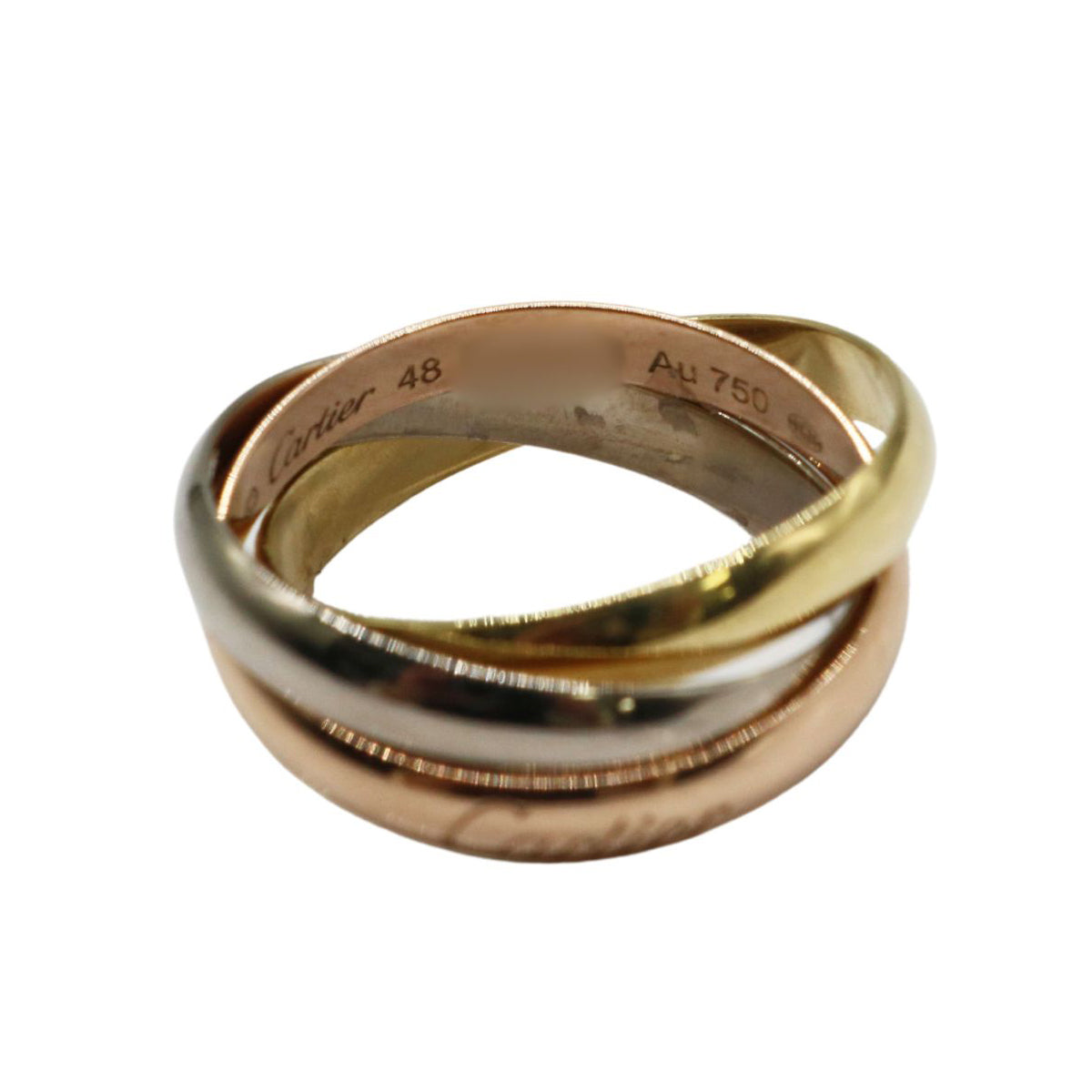 Cartier【カルティエ】<br>トリニティ リング<br>K18YG/K18PG/K18WG<br>【USED】