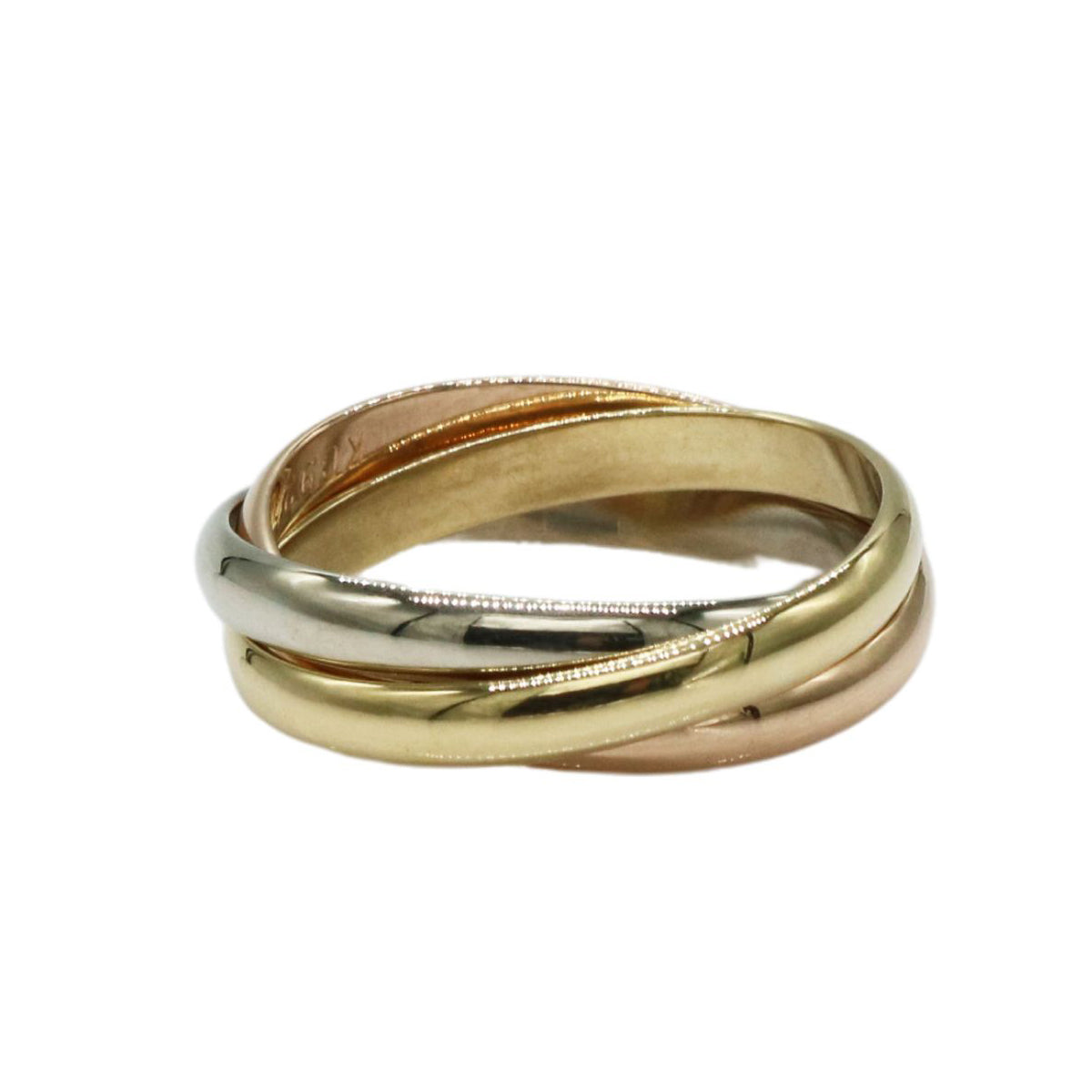 Cartier【カルティエ】<br>トリニティ リング<br>K18YG/K18PG/K18WG<br>【USED】