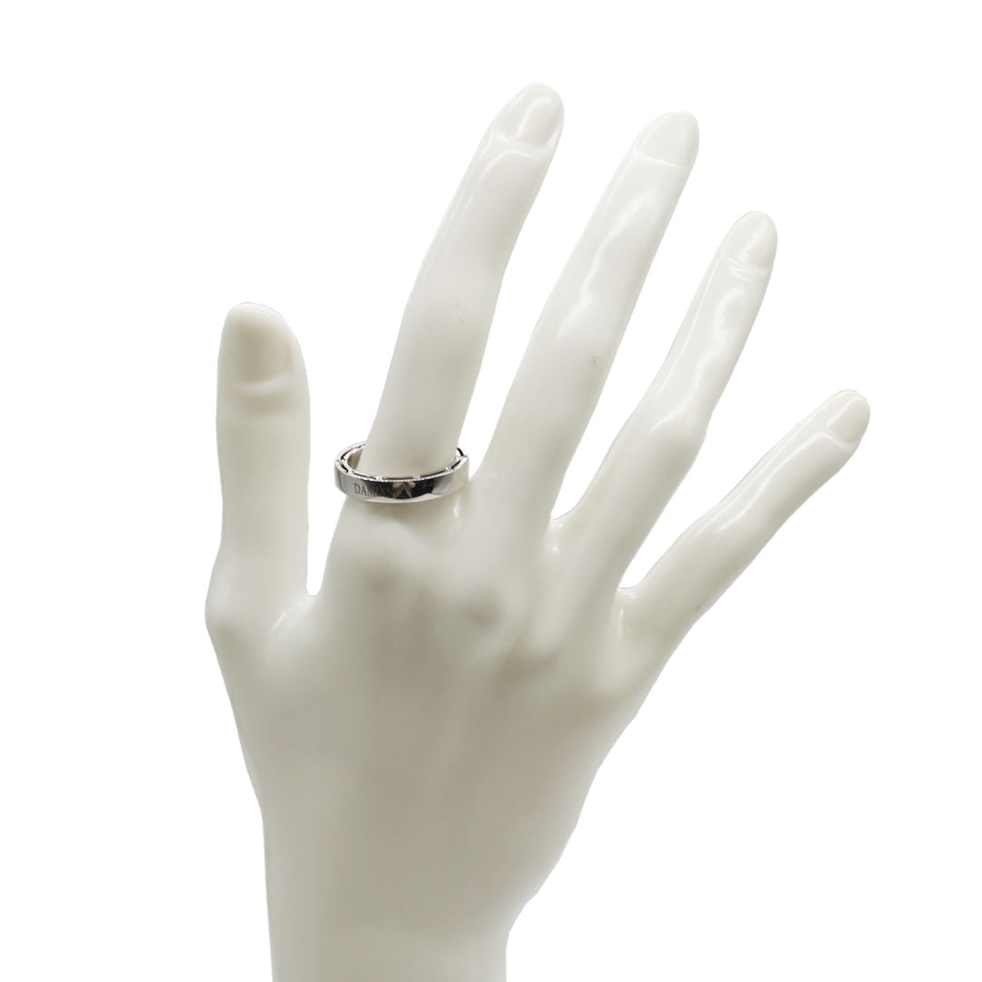 Dサイドコレクション<br>ブラッド・ピット コラボリング<br>ダイヤモンドK18WG<br>【USED】