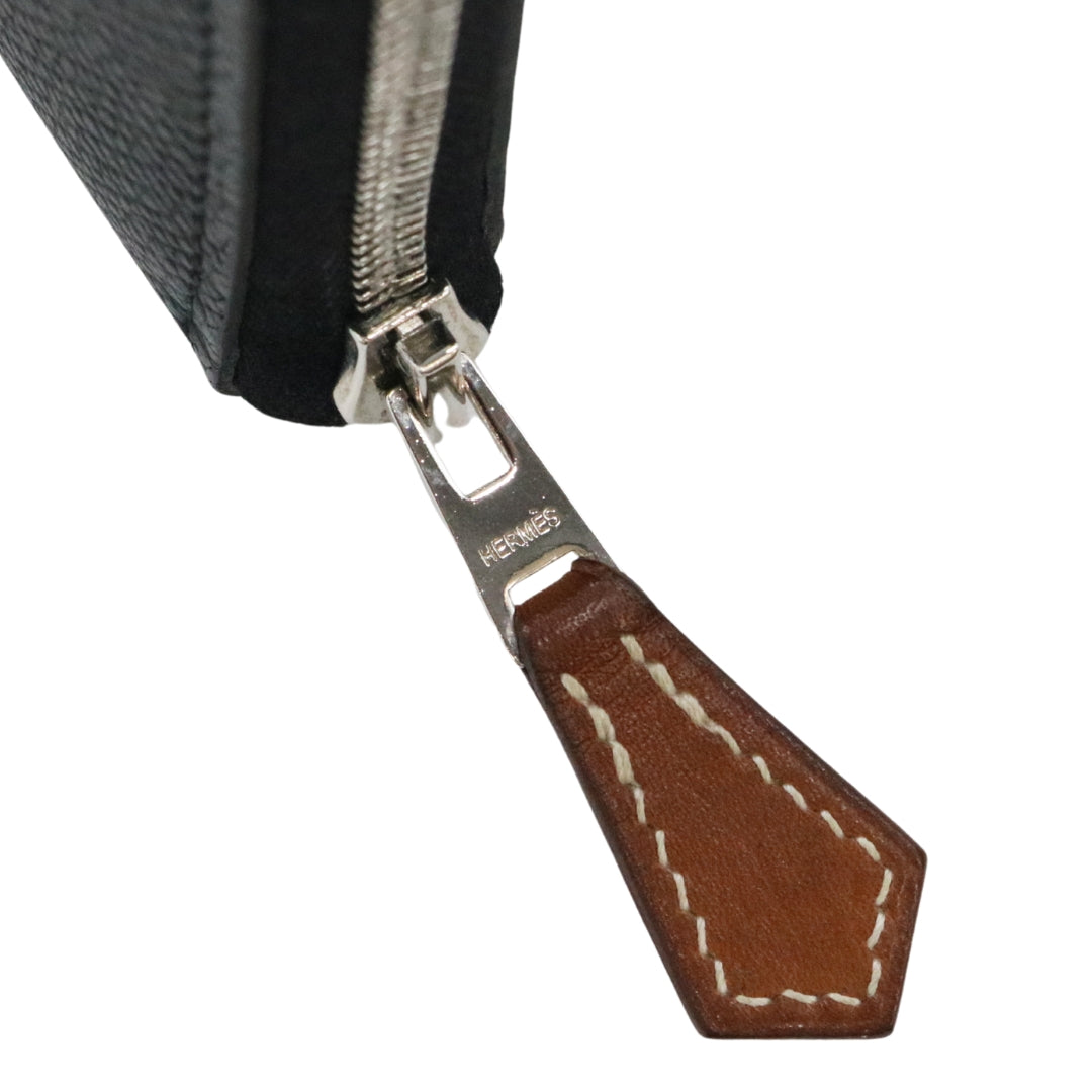 アザップロング シルクイン<br>ヴォーエプソン<br>ノワール/シルバー金具<br>【USED】