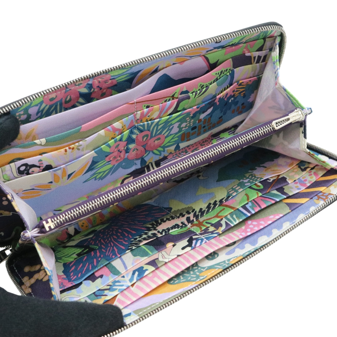 アザップロング シルクイン<br>ヴォーエプソン<br>ノワール/シルバー金具<br>【USED】