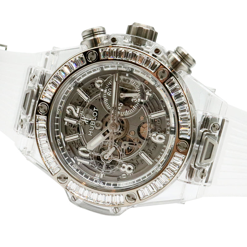 ウブロ ビッグバン ウニコ サファイア バゲット 411.JX.4802.RT.1904