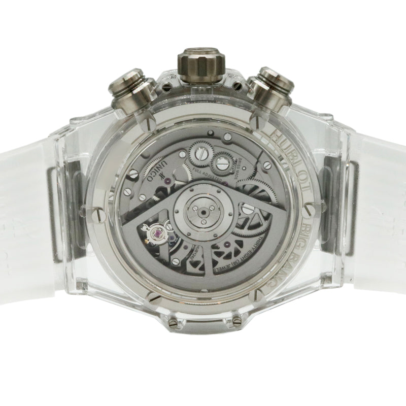 ウブロ ビッグバン ウニコ サファイア バゲット 411.JX.4802.RT.1904