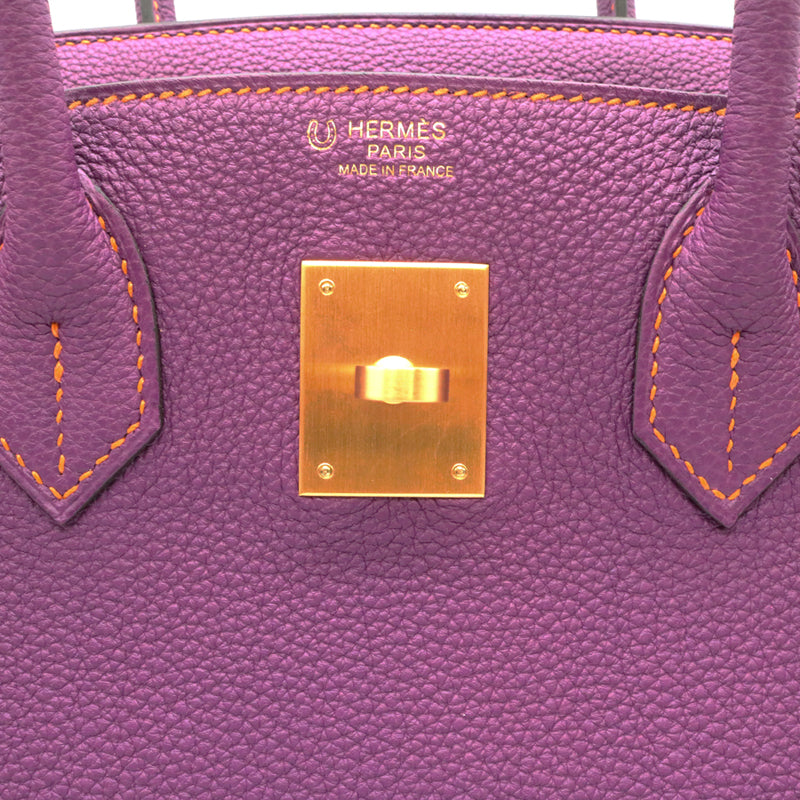 パーソナルオーダー トゴ バーキン30 アネモネ/マットゴールド金具