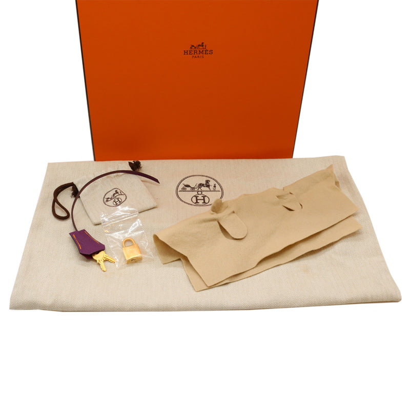 パーソナルオーダー<BR>トゴ<BR>バーキン30<BR>アネモネ/マットゴールド金具<BR>【USED】