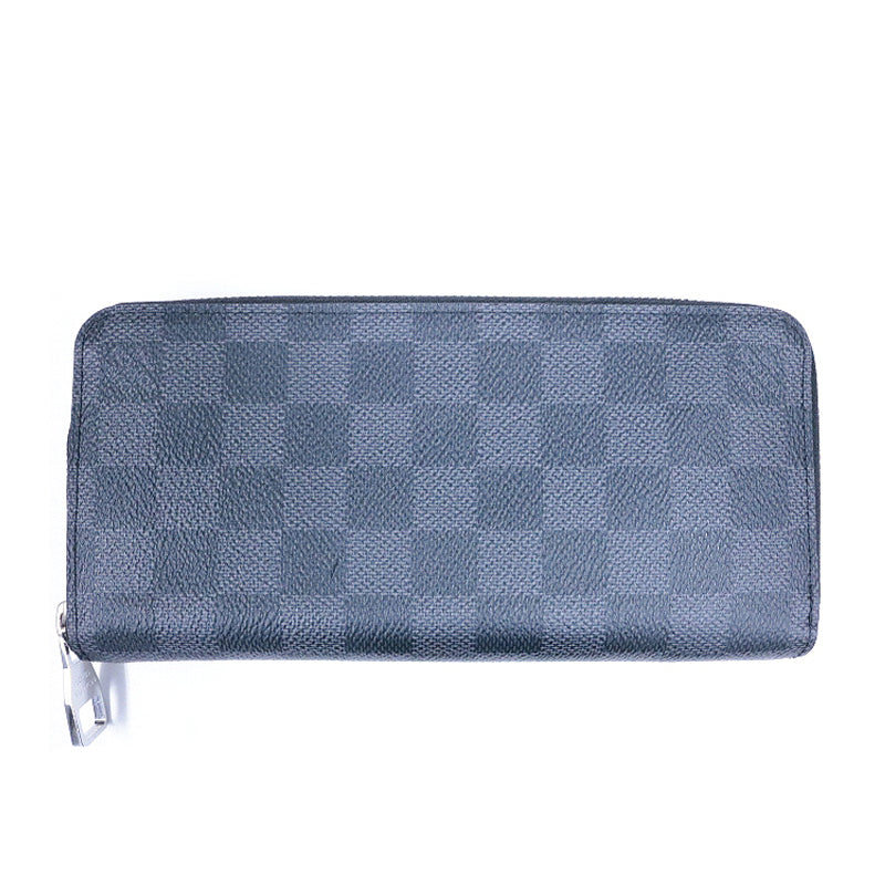 ダミエグラフィット<BR>ジッピーウォレット ヴェルティカル<BR>N63095<BR>【USED】