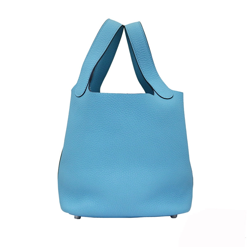 トリヨンクレマンス<BR>ピコタンロックPM<BR>ブルーノール/SV金具<BR>【未使用品】