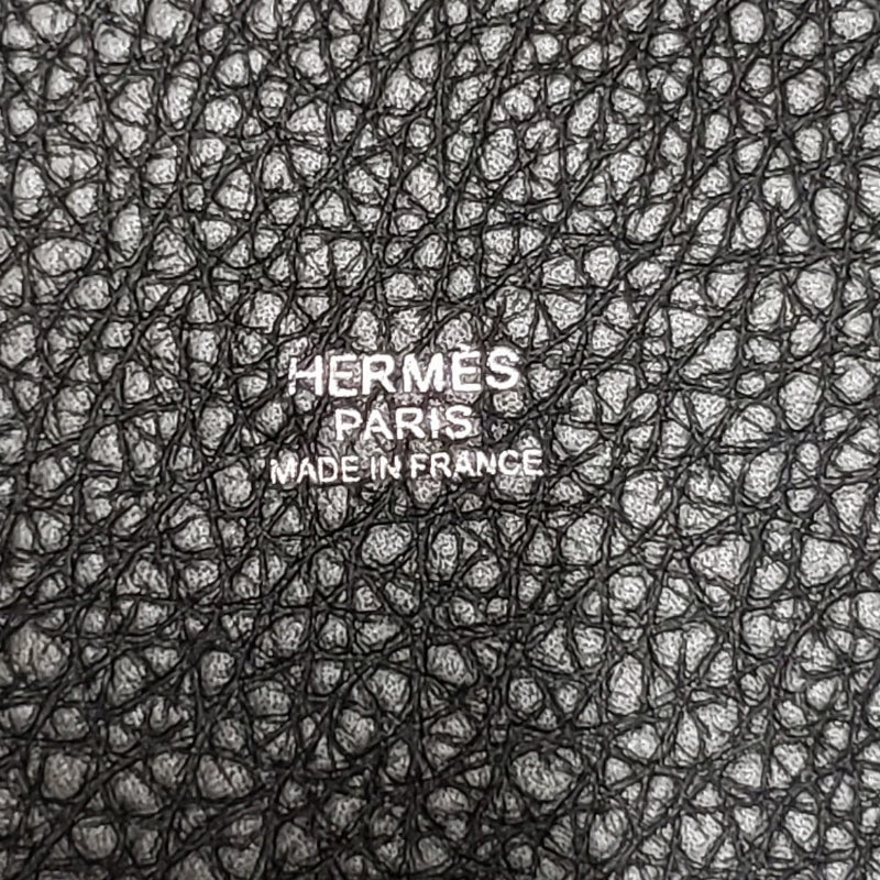 エルメス トリヨンクレマンス ピコタンロックMM ブラック シルバー金具