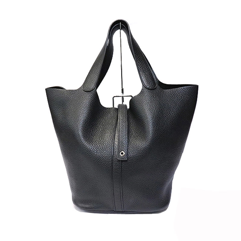 トリヨンクレマンス<BR>ピコタンロックGM<BR>ブラック/SV金具【USED】