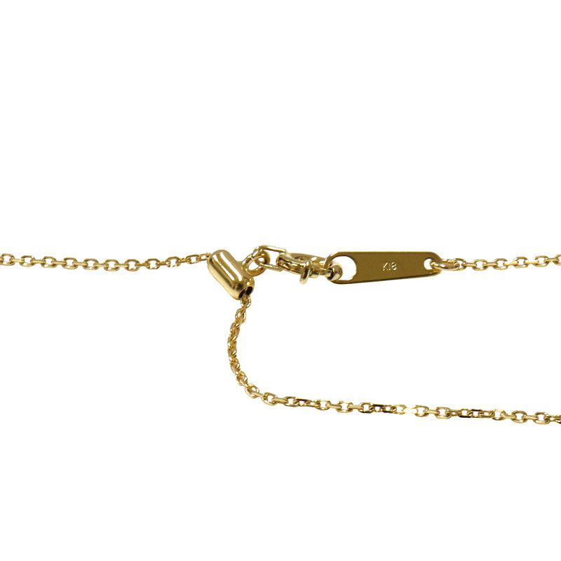 K18YG/D0.32ct<br>一粒ダイヤモンドネックレス<br>【NEW】