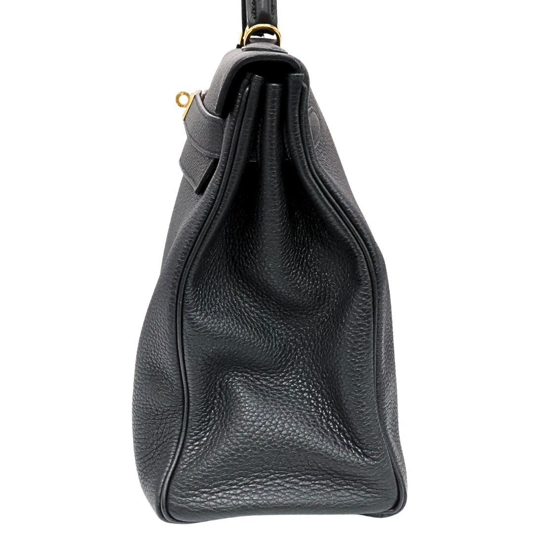 ケリー 40<br>トゴ<br>ブラック/ゴールド金具<br>【USED】