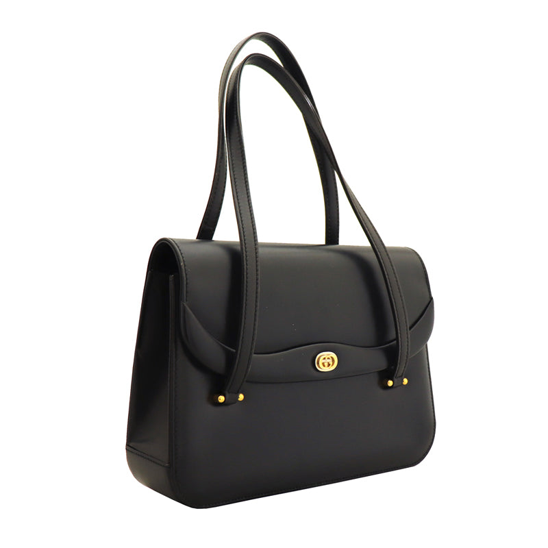 グッチ ハンドバッグ ブラック【中古】