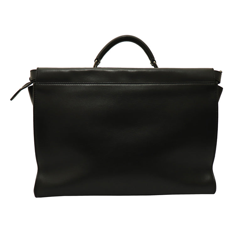 FENDI【フェンディ】<br>ピーカブー モンスターアイ<br>別売りショルダーストラップセット<br>7VA388 9A0 F01FT<br>レザー×パイソン【NEW】