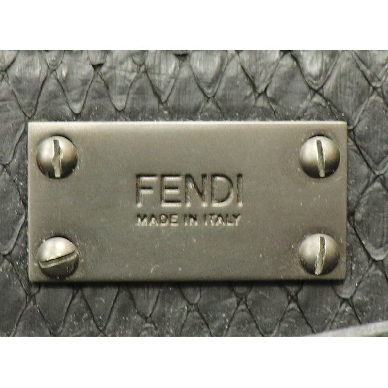 FENDI【フェンディ】<br>ピーカブー モンスターアイ<br>別売りショルダーストラップセット<br>7VA388 9A0 F01FT<br>レザー×パイソン【NEW】