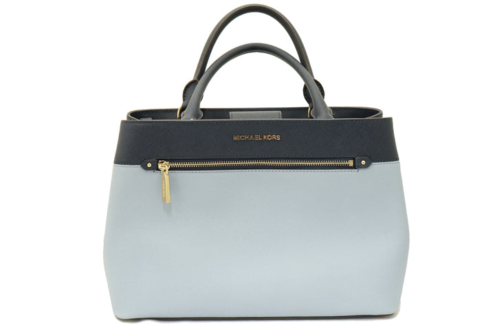 MICHAEL KORS マイケルコース<BR>ヘイリー レザー ミディアム サッチェル<BR>35S8GX2S2T<BR>【USED】