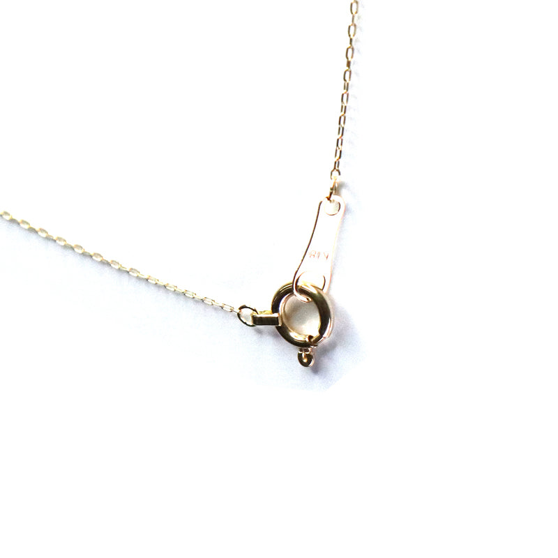 ORIGINAL JEWELRY<br>【オリジナルジュエリー】<br>K18YG/D0.10ct<br>ダイヤモチーフ ダイヤモンドネックレス<br>【NEW】