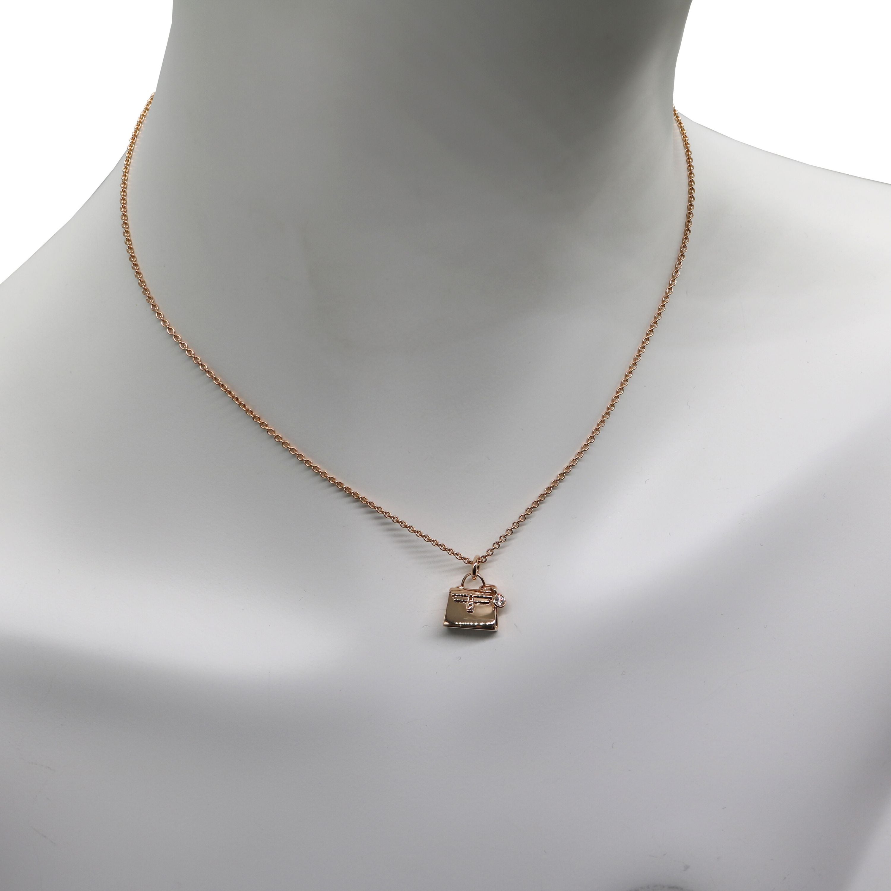 アミュレットケリー ペンダント<br>ピンクゴールド/ダイヤモンド<br>【NEW】