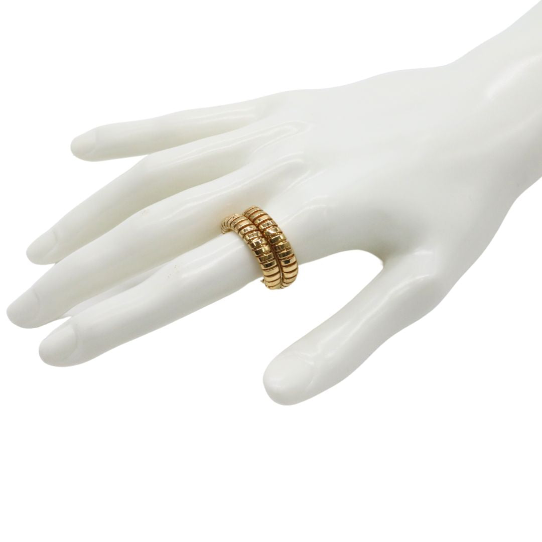 BVLGARI【ブルガリ】<br>トゥボガス リング <br>K18YG<br>【USED】