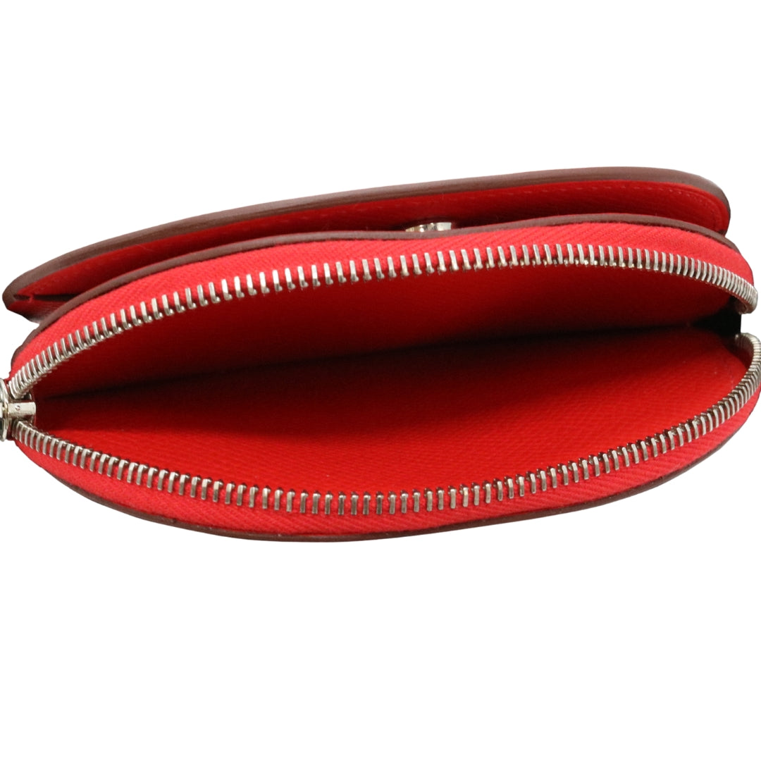 インザループ コインケース<br>ヴォーエプソン<br>レッド系/マルチカラー<br>シルバー金具<br>【NEW】