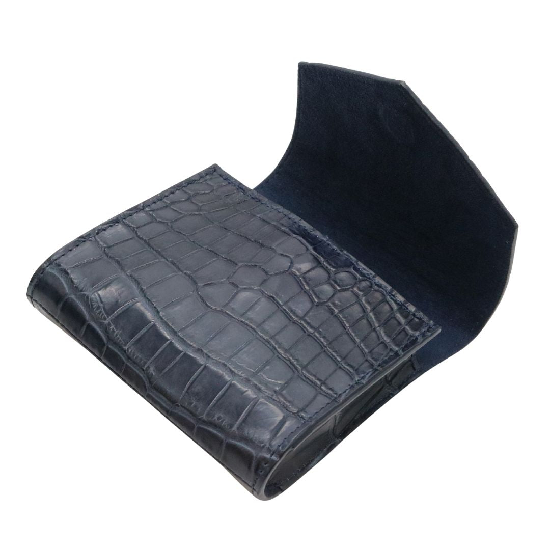 オリジナル<br>クロコダイル IQOSケース<BR>ネイビー<BR>【NEW】