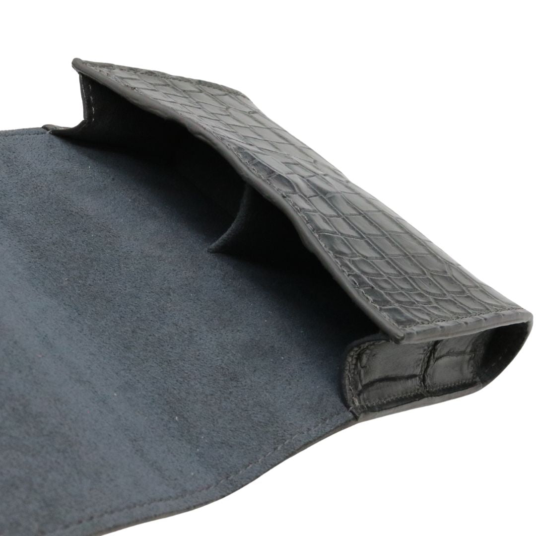 オリジナル<BR>クロコダイル IQOSケース<BR>グレー<BR>【NEW】