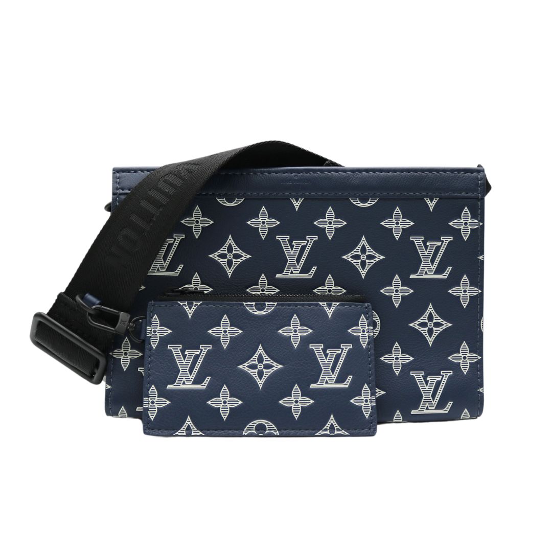 Louis Vuitton【ルイヴィトン】<br>ガストン・ウェアラブル ウォレット<br>モノグラム・シャドウ レザー<br>M83384/RFID【USED】