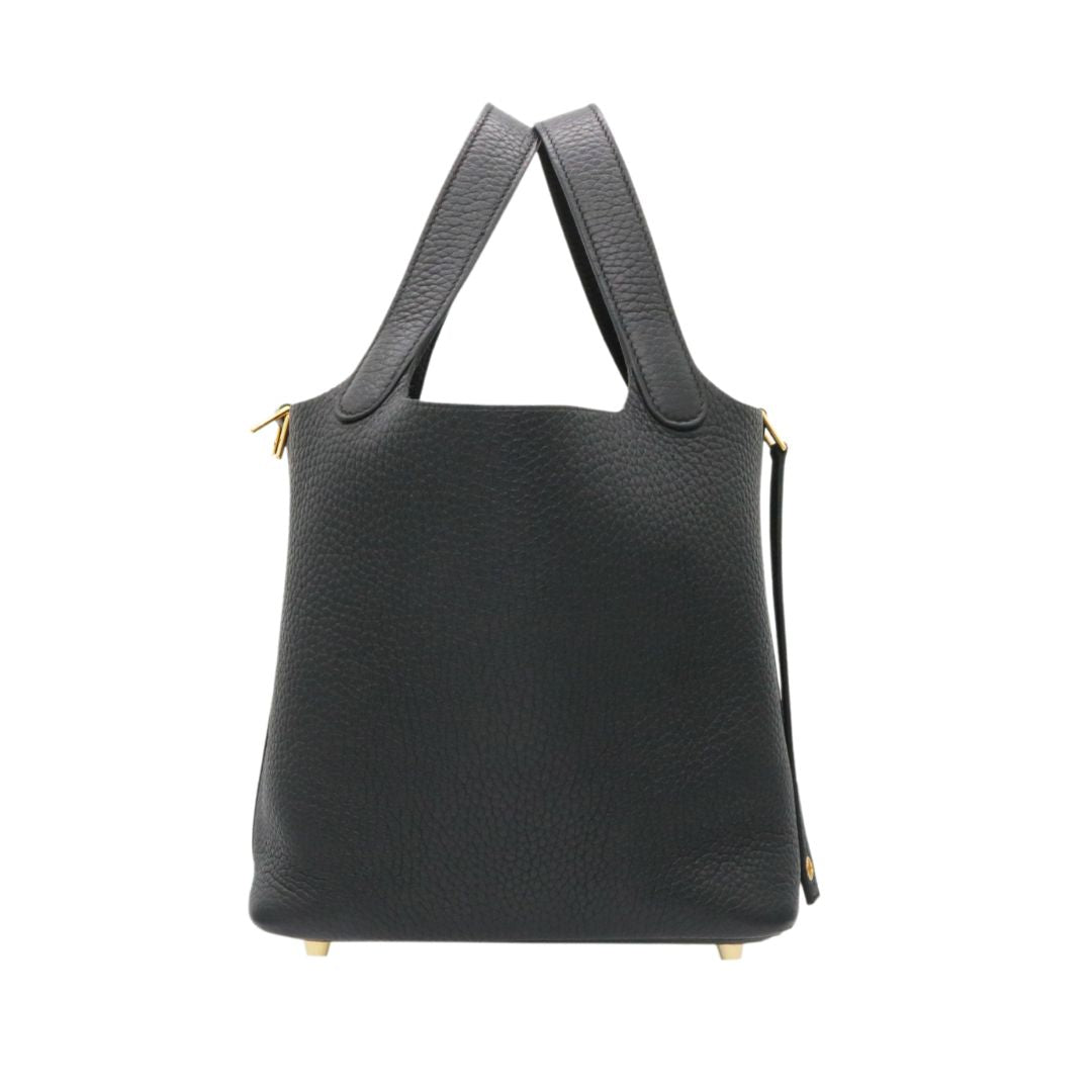 ピコタンロック PM<br>トリヨンクレマンス<br>ブラック/ゴールド金具<br>【USED】