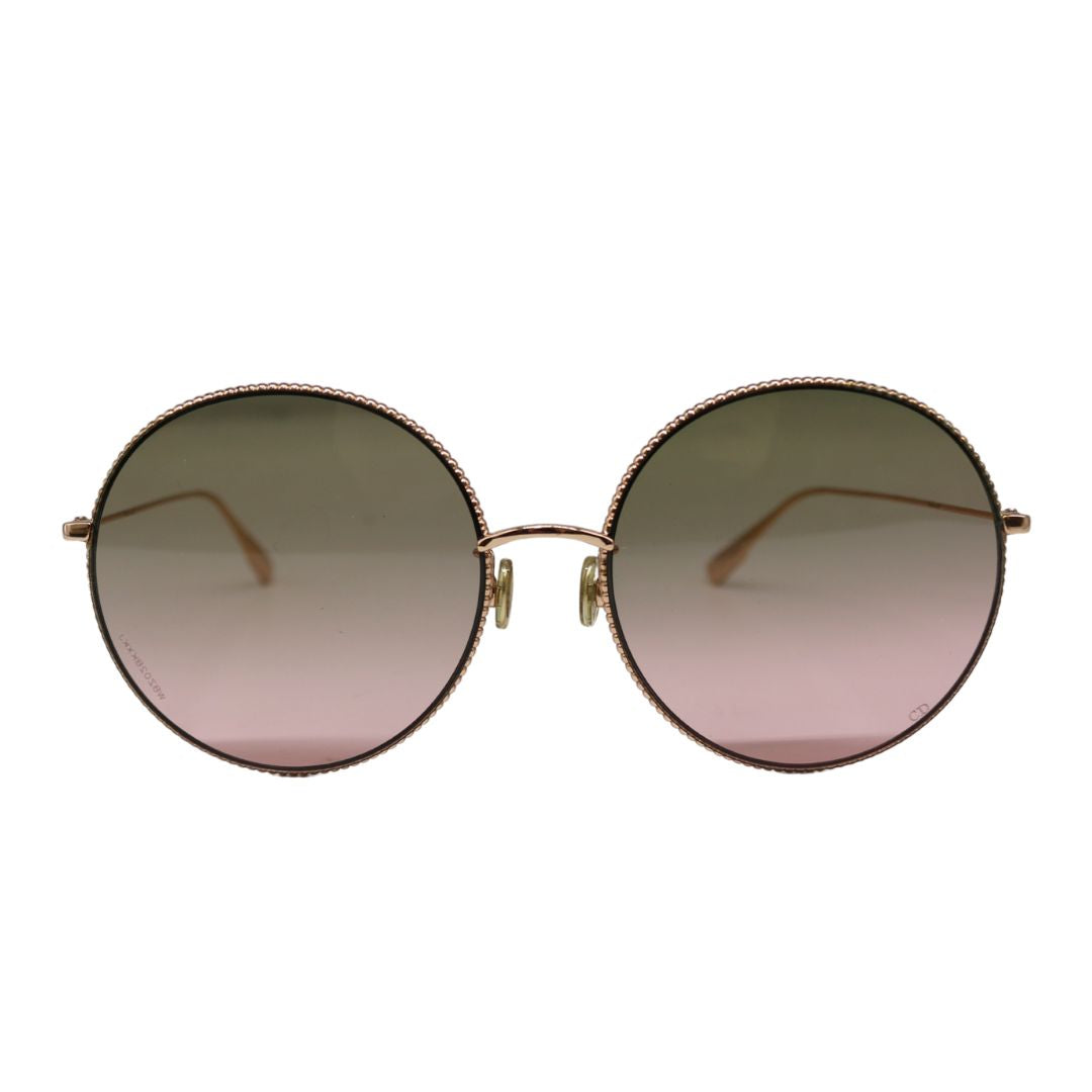 サングラス<br>メタル<br>グリーン/ピンクグラデーション<br>DIOR SOCIETY2F<br>【USED】