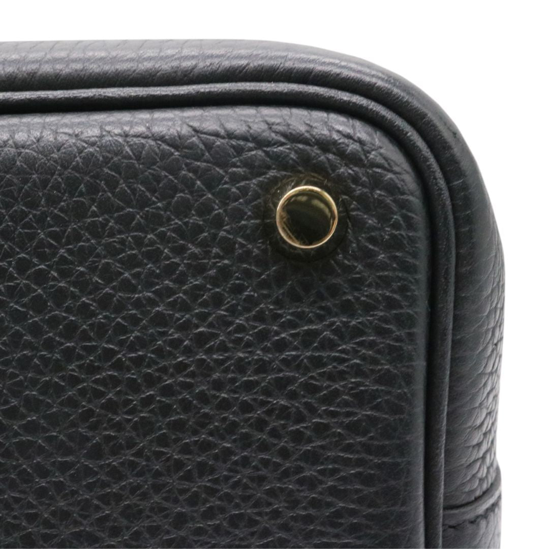 ピコタンロック PM<br>トリヨンクレマンス<br>ブラック/ゴールド金具<br>【USED】