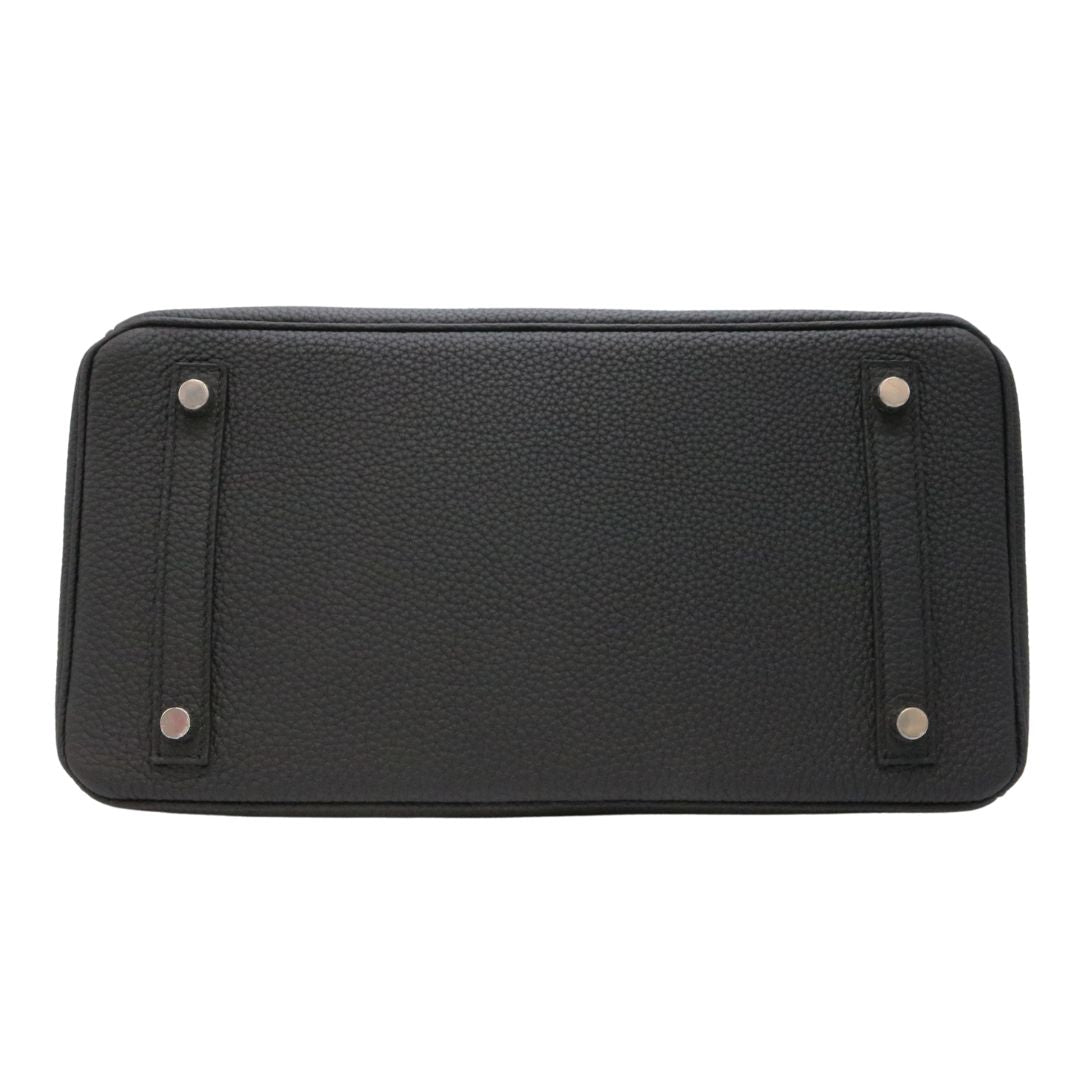 バーキン 30<br>トゴ<br>ブラック/シルバー金具<br>【USED】