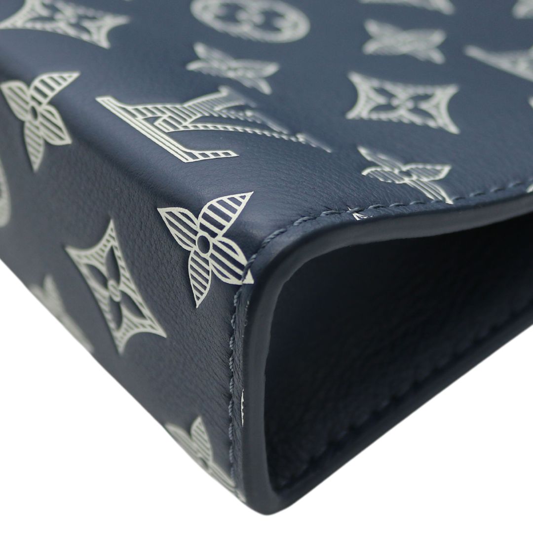 Louis Vuitton【ルイヴィトン】<br>ガストン・ウェアラブル ウォレット<br>モノグラム・シャドウ レザー<br>M83384/RFID【USED】