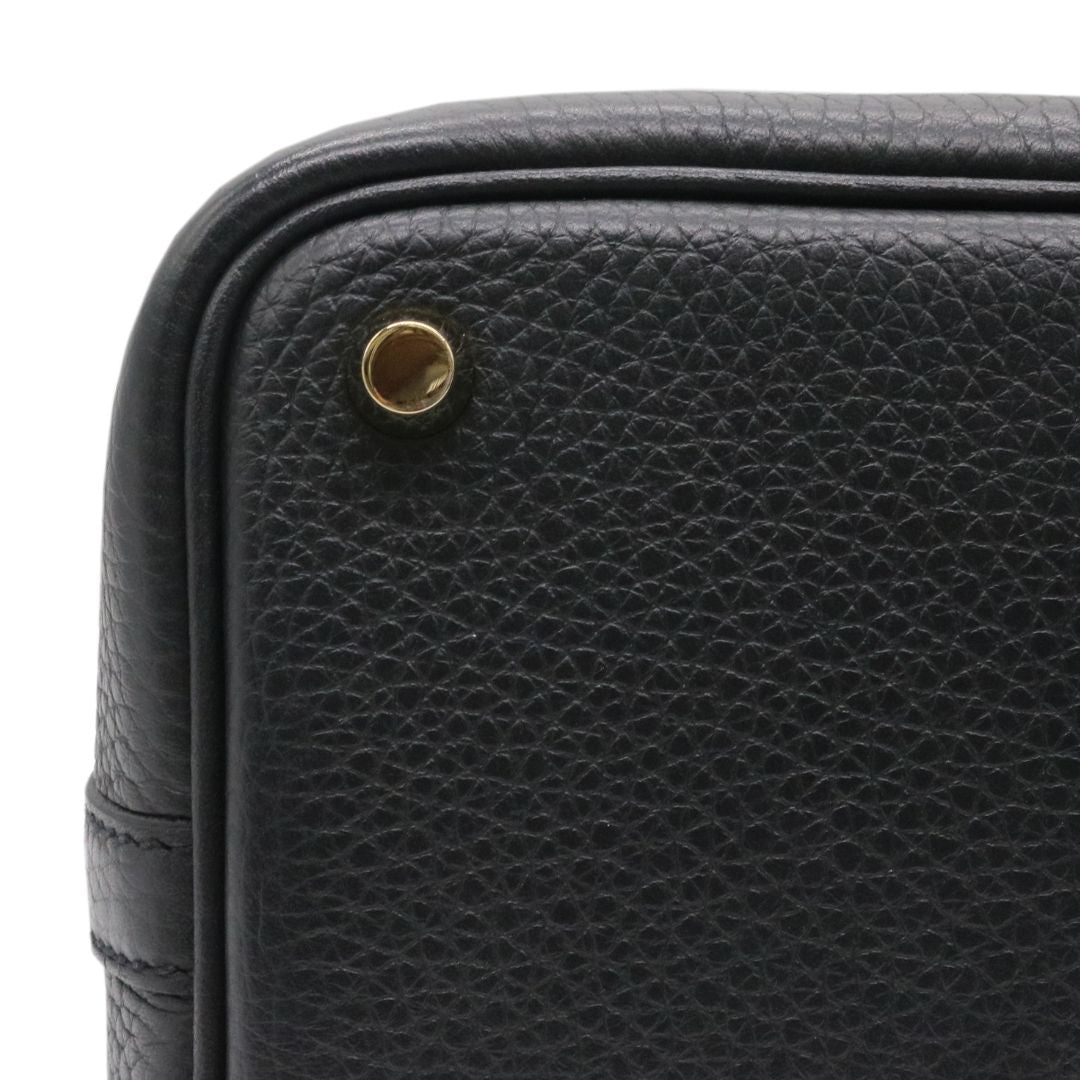 ピコタンロック PM<br>トリヨンクレマンス<br>ブラック/ゴールド金具<br>【USED】