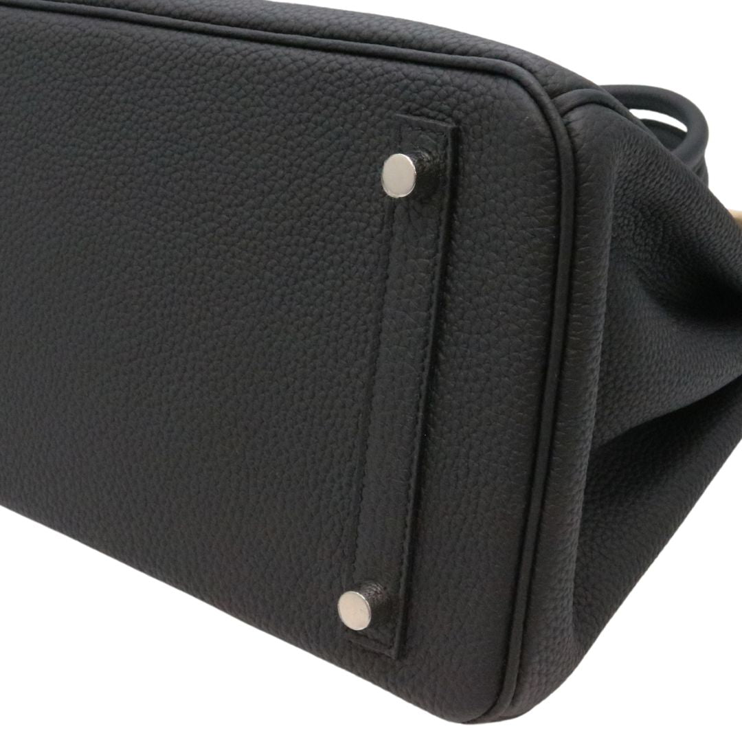 バーキン 30<br>トゴ<br>ブラック/シルバー金具<br>【USED】