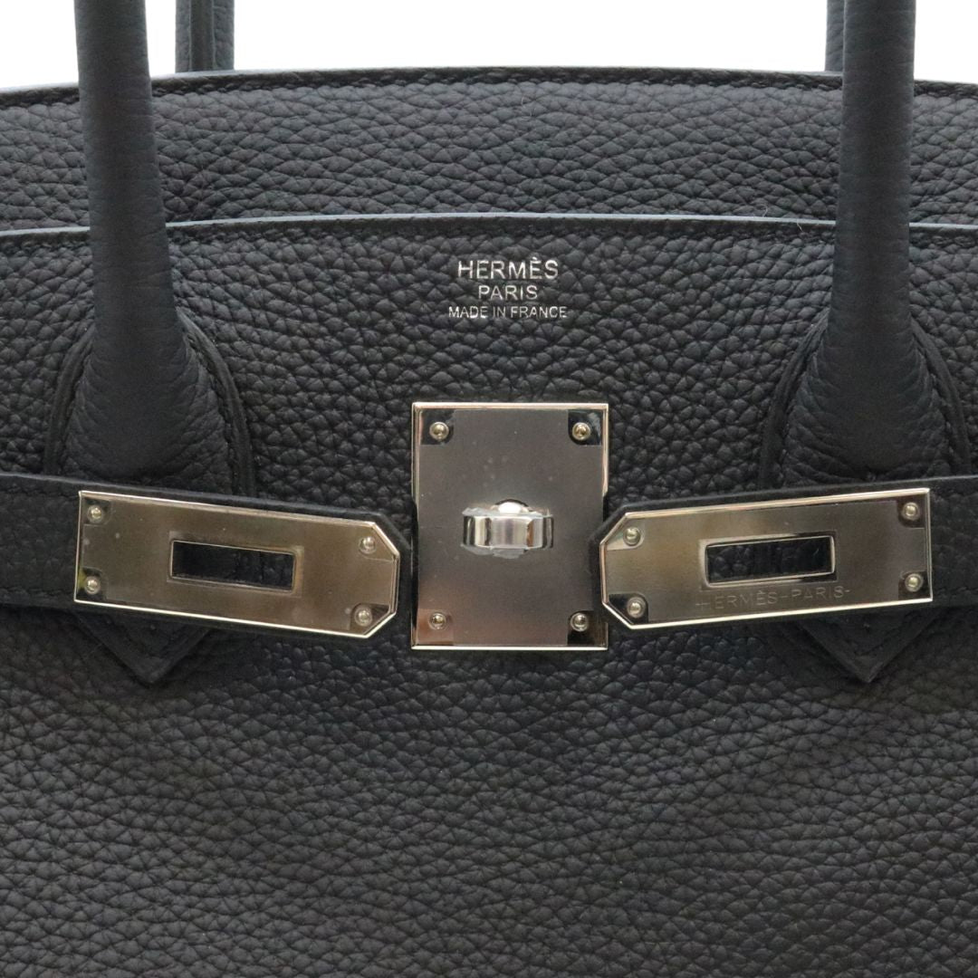 バーキン 30<br>トゴ<br>ブラック/シルバー金具<br>【USED】