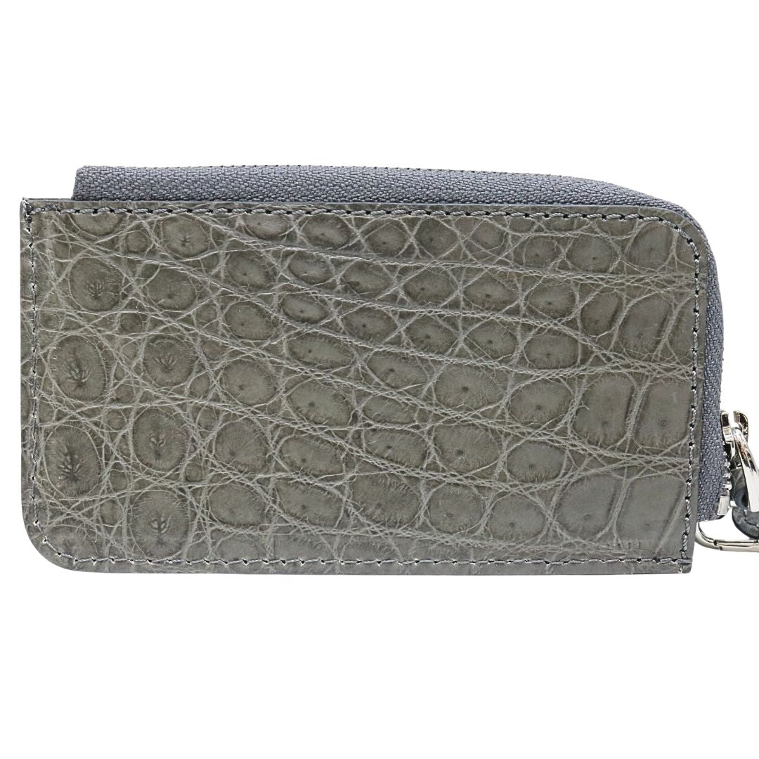 オリジナル<br>カードケース<br>グレーブラウン/シルバー金具<br>【NEW】