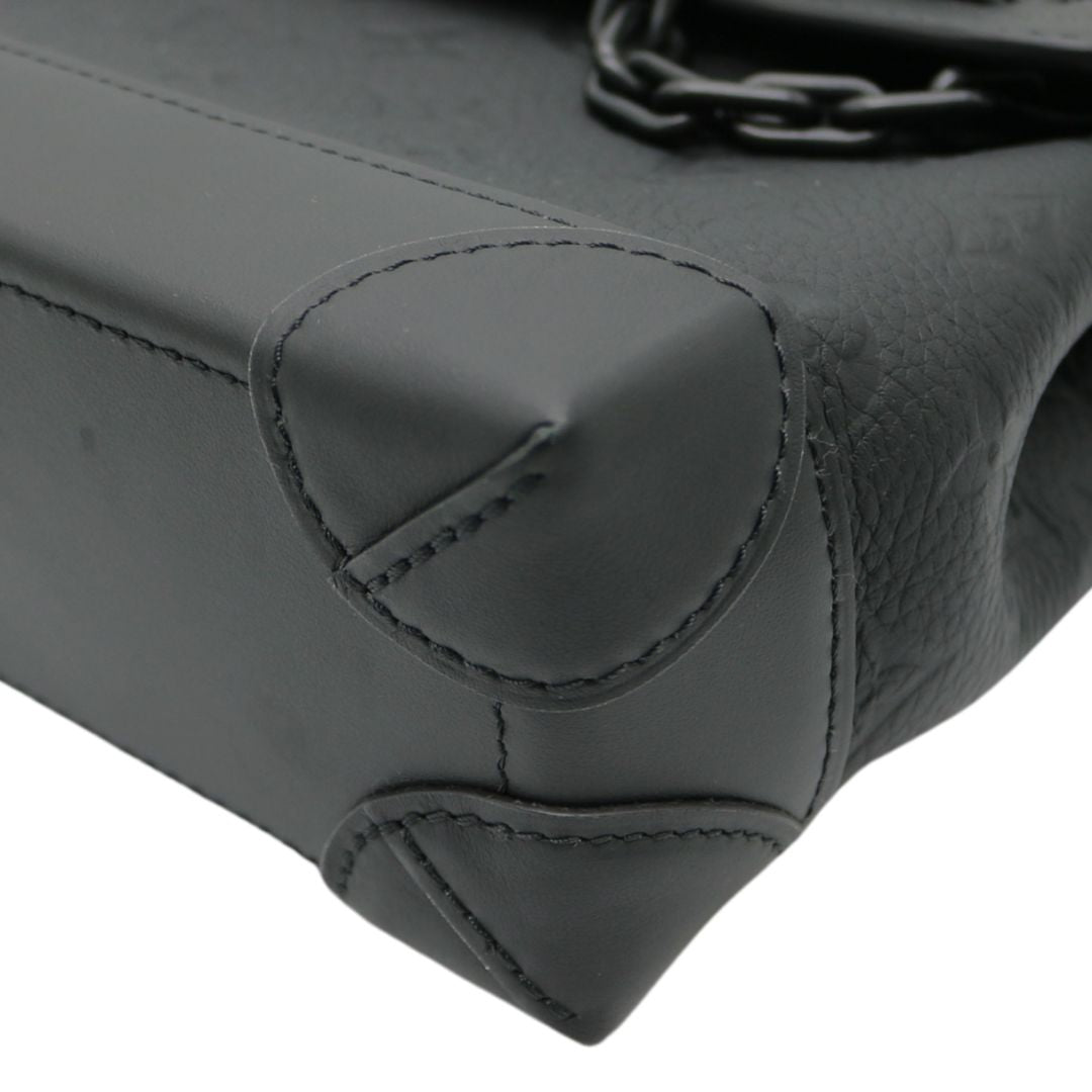 LOUIS VUITTON<br>【ルイヴィトン】<br>スティーマーPM<br>M24436<br>ブラック/モノグラムアンプラント<br>ブラック金具【未使用品】