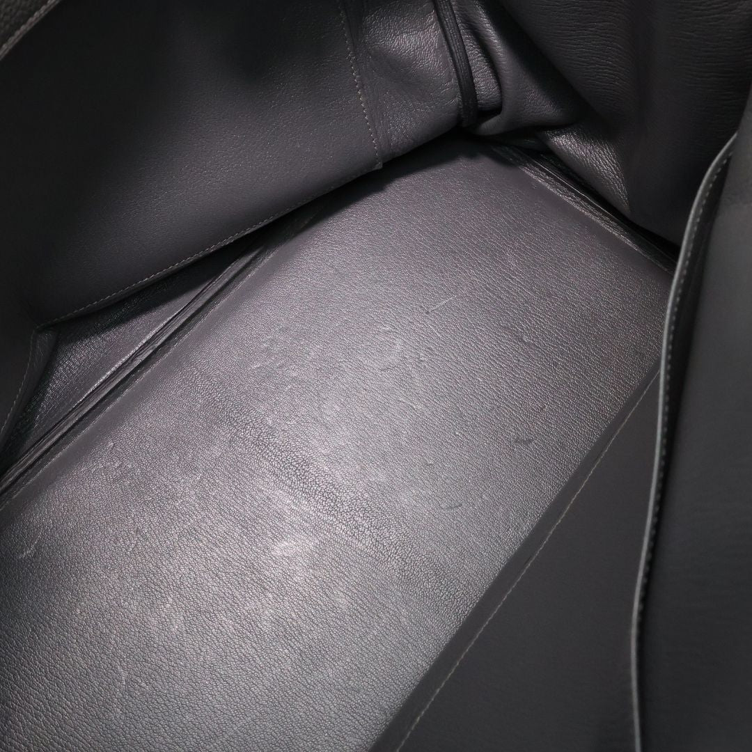 バーキン40<br>トゴ<br>グレー系/シルバー金具<br>【USED】