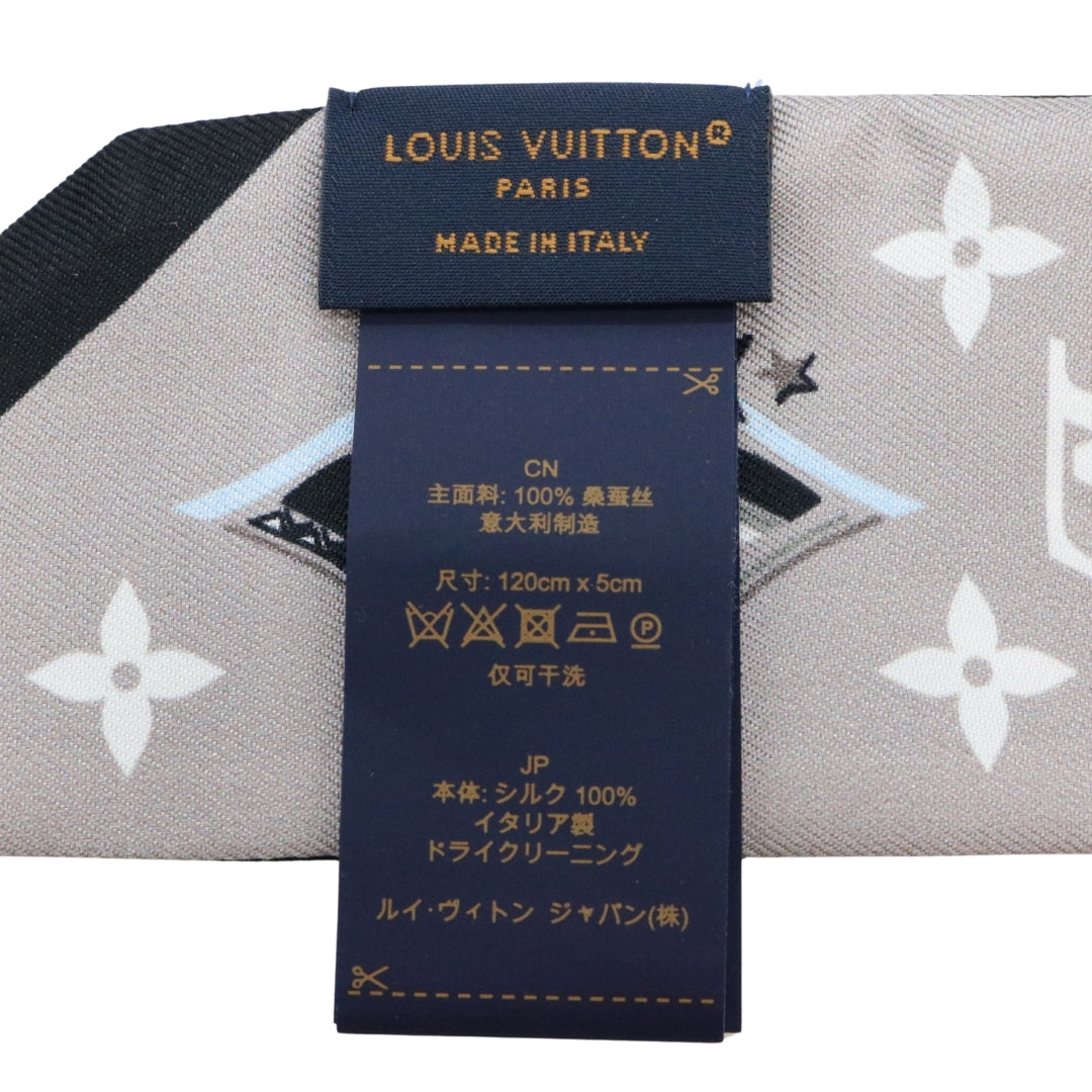 バンドーBB・LV<br>スター サイン スコーピオ<br>シルク100%<br>ダークグレー<br>【NEW】