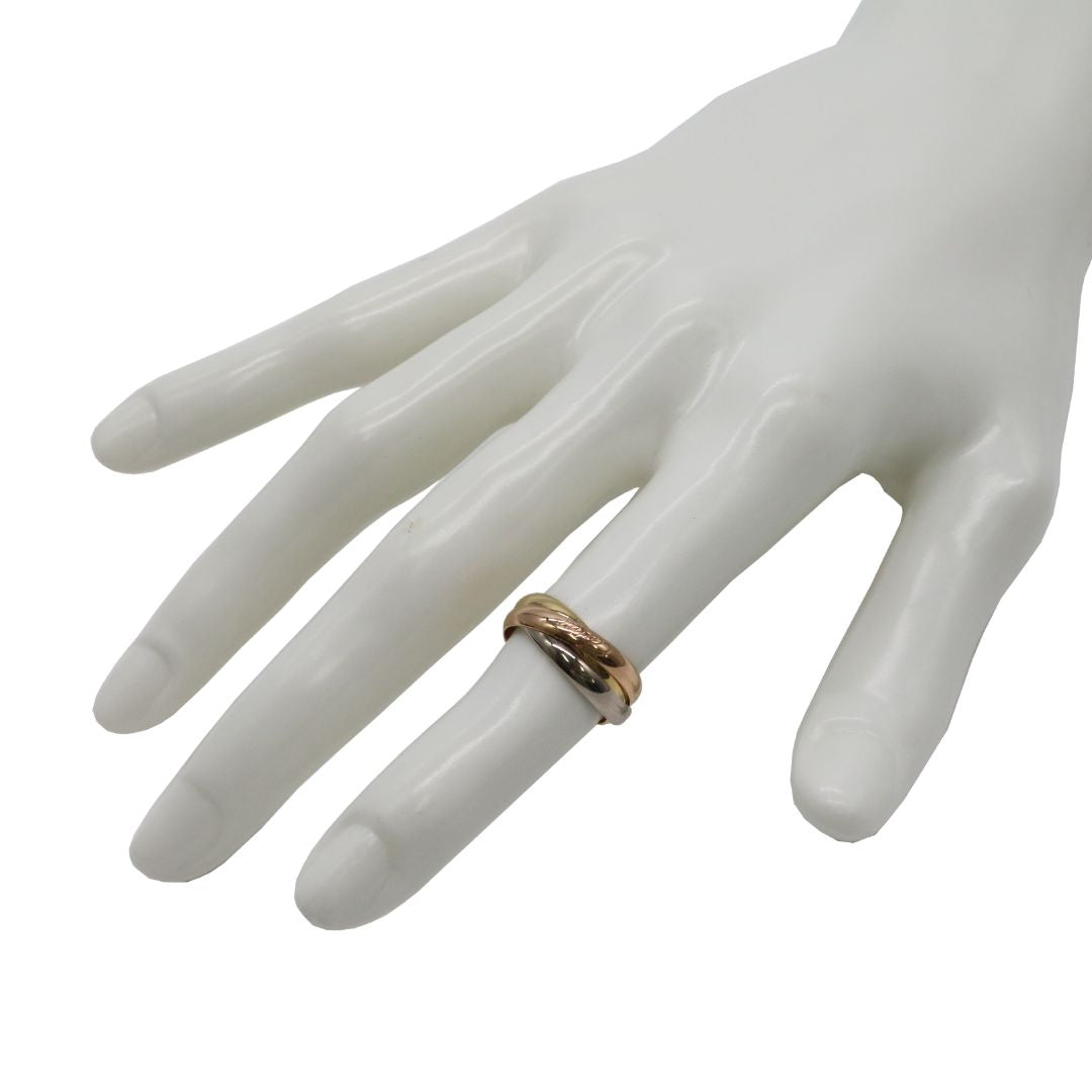 Cartier【カルティエ】<br>トリニティ リング<br>K18YG/K18PG/K18WG<br>【USED】