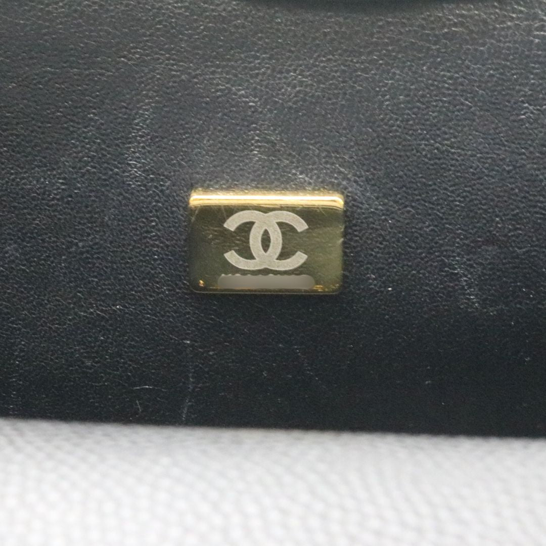 ボーイシャネル<br>チェーンショルダーバッグ<br>A67086<br>キャビアスキン<br>ブラック【USED】